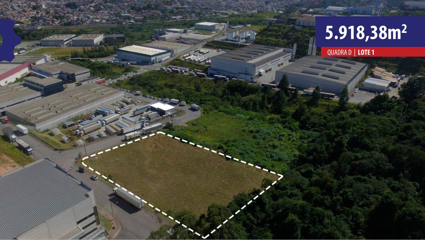 #1132 - Terreno para Venda em Jandira - SP